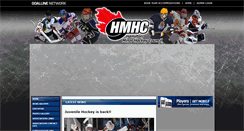 Desktop Screenshot of hamiltonminorhockey.com